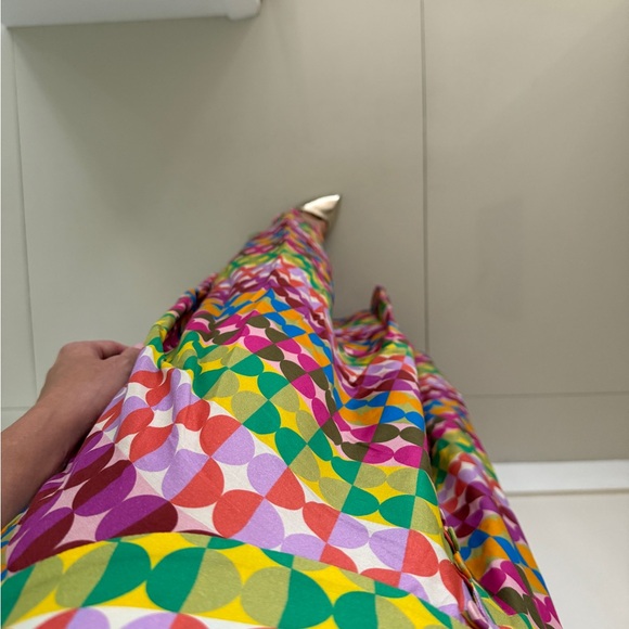 LA DoubleJ Dresses & Skirts - LA DoubleJ Multicolor Geometric Maxi Skirt